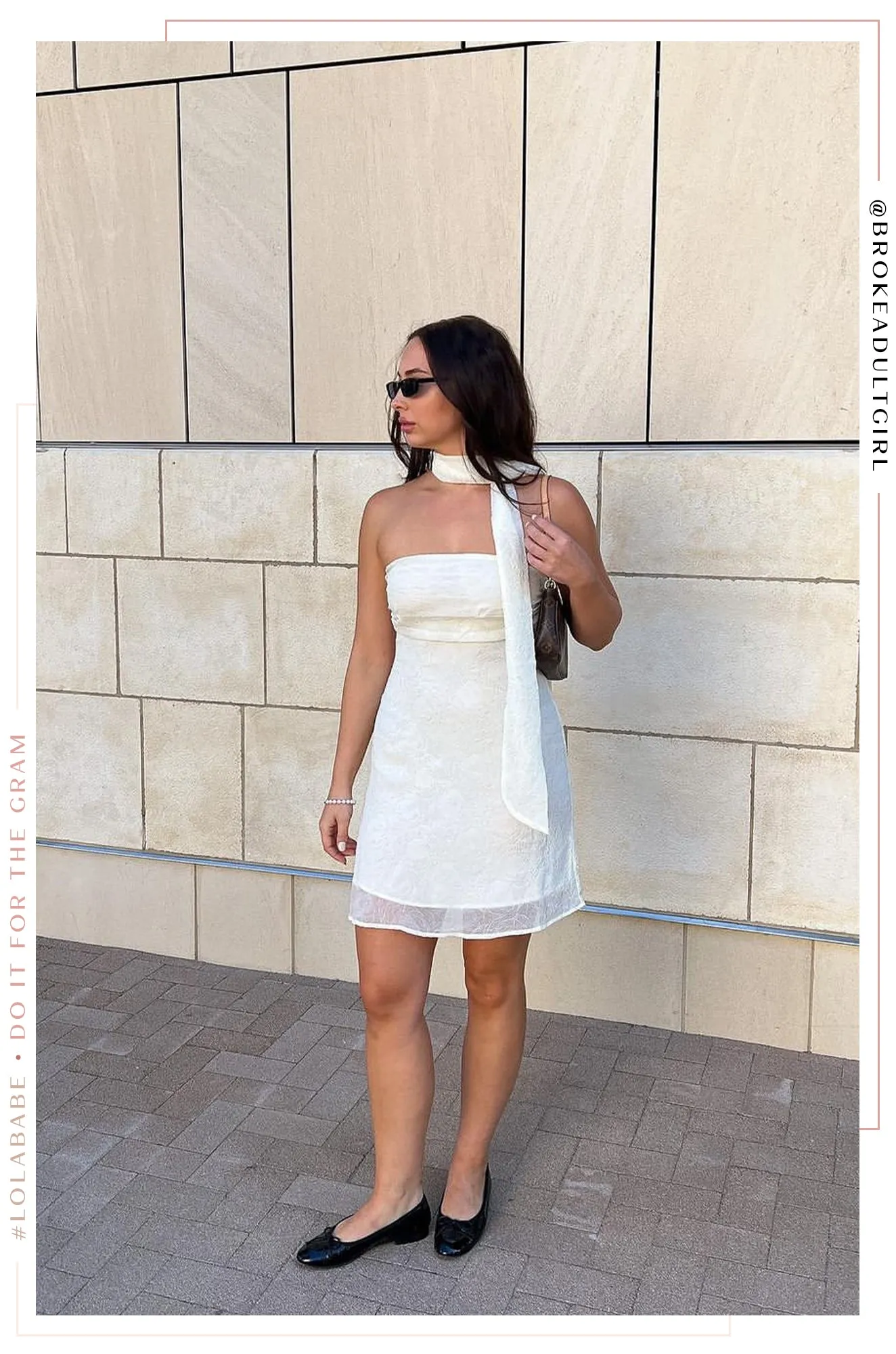 Alana Strapless Mini Dress Set - Ivory