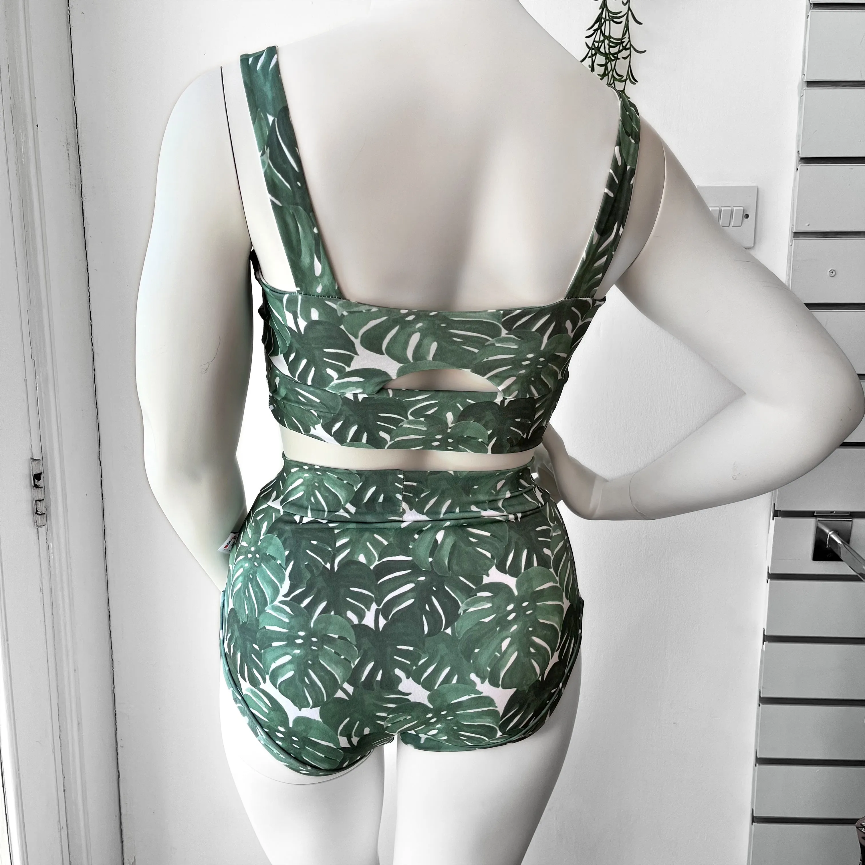 Cheeseplant Bikini Bottoms | Recycled Ethical Swimwear
