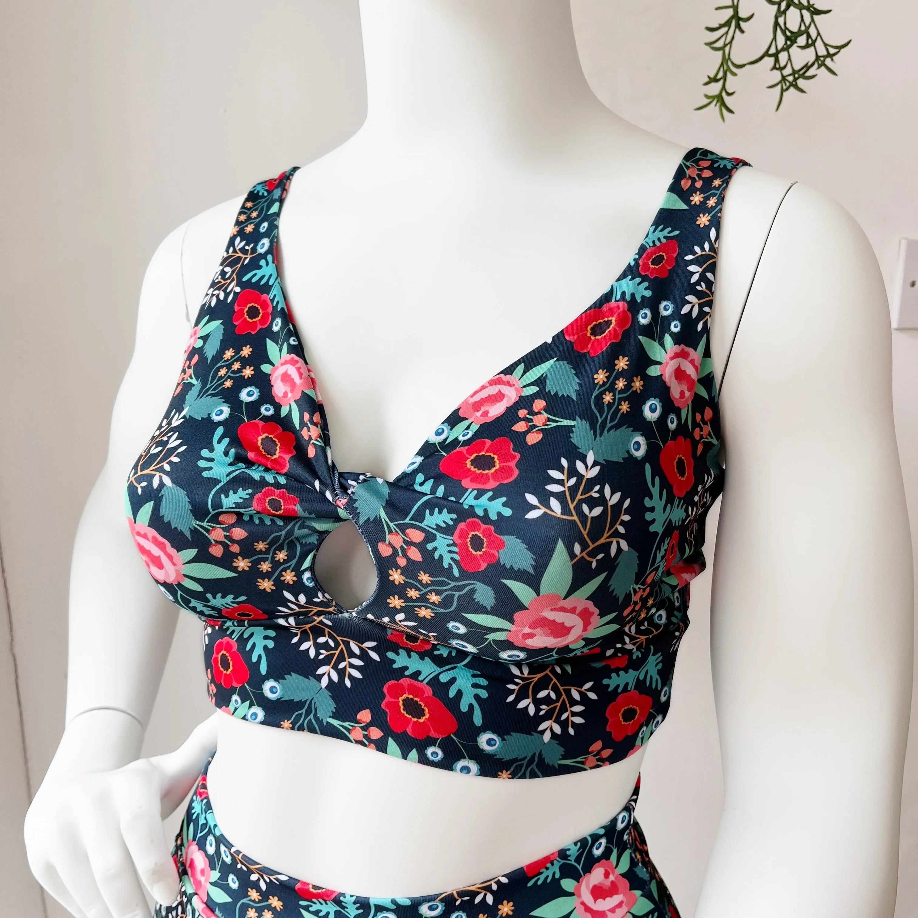 Floral Bikini Bottoms | Recycled Ethical Swimwear