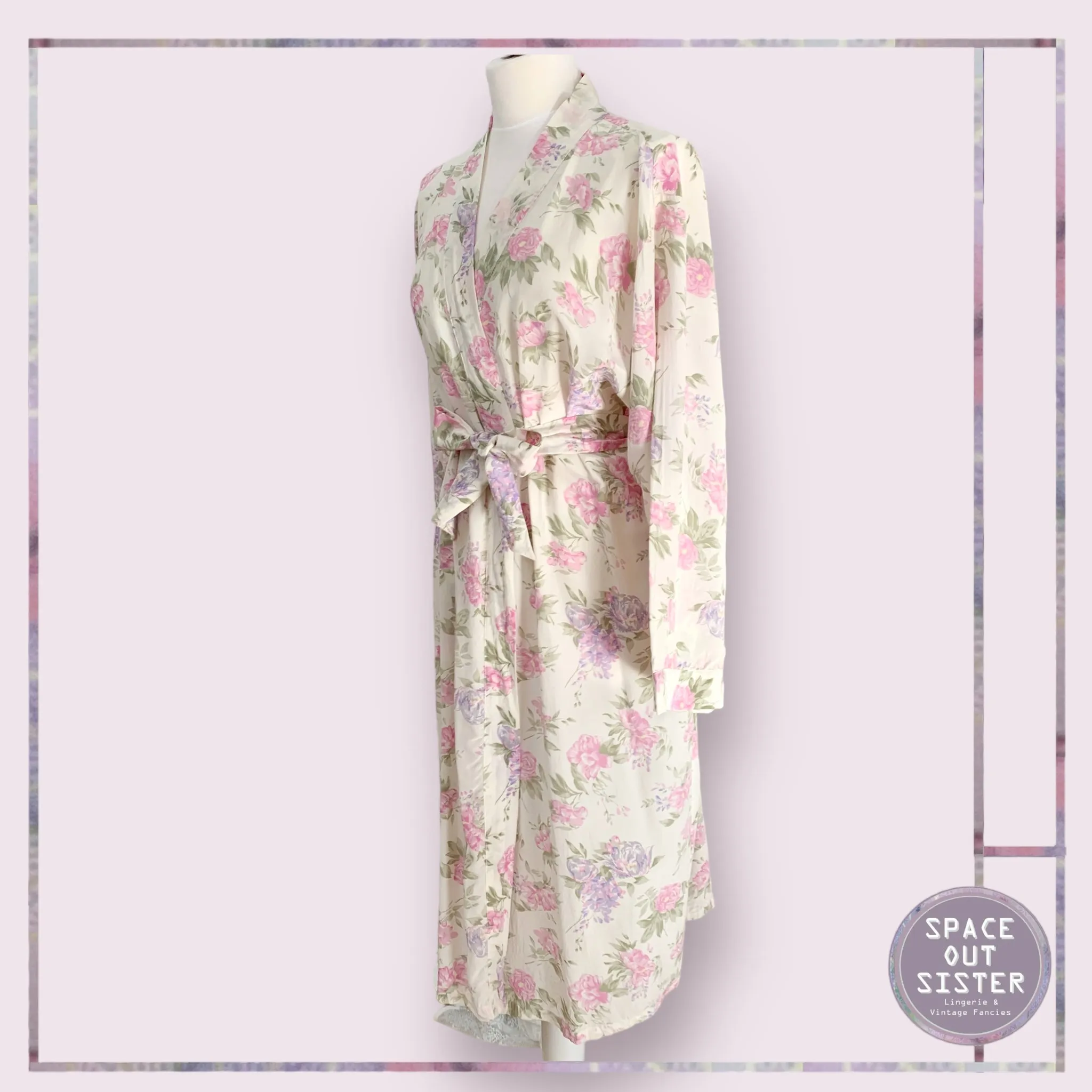 Frasi Silk Floral Robe