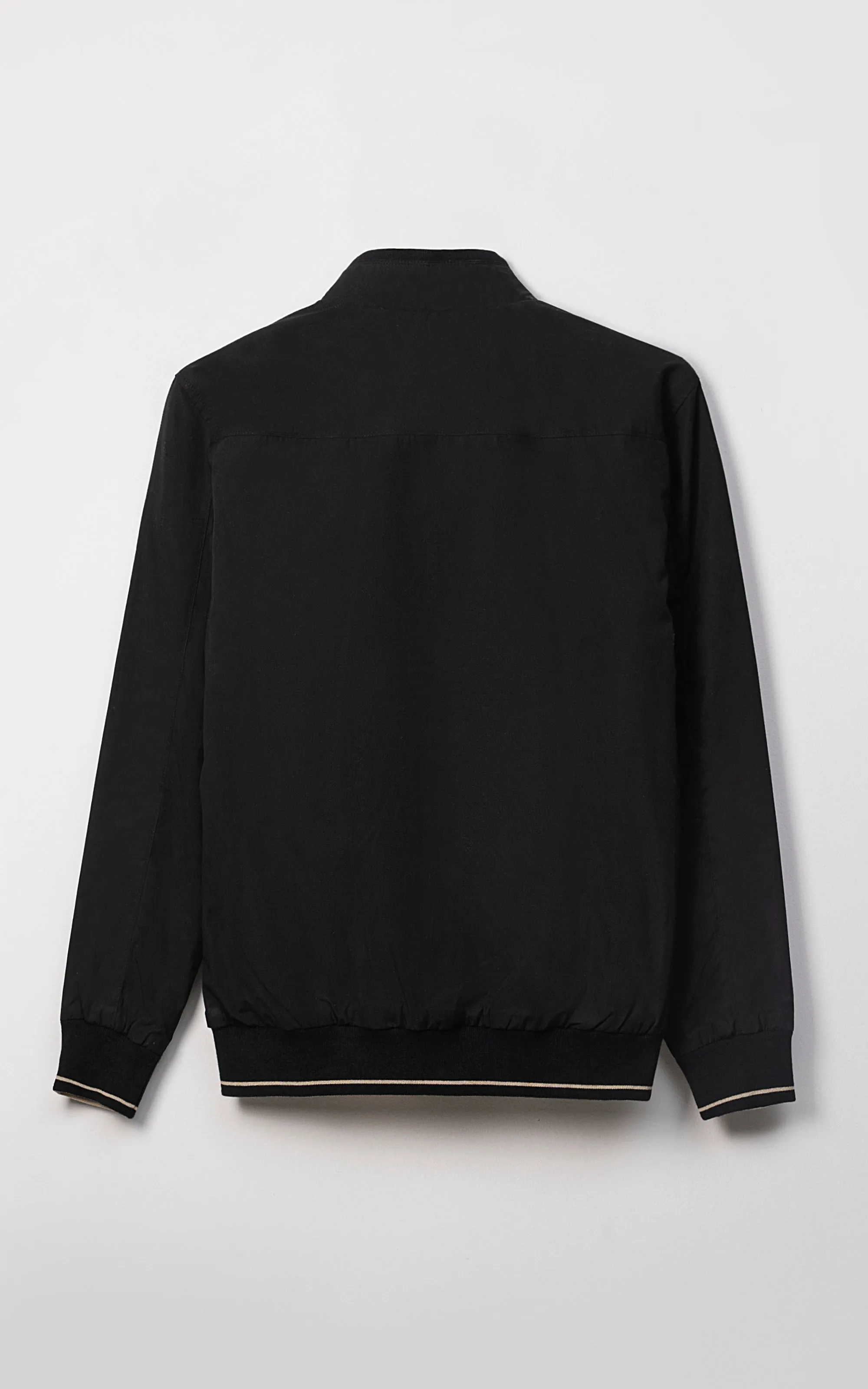 F/S REVERSIBLE JACKET BLACK KHAKI