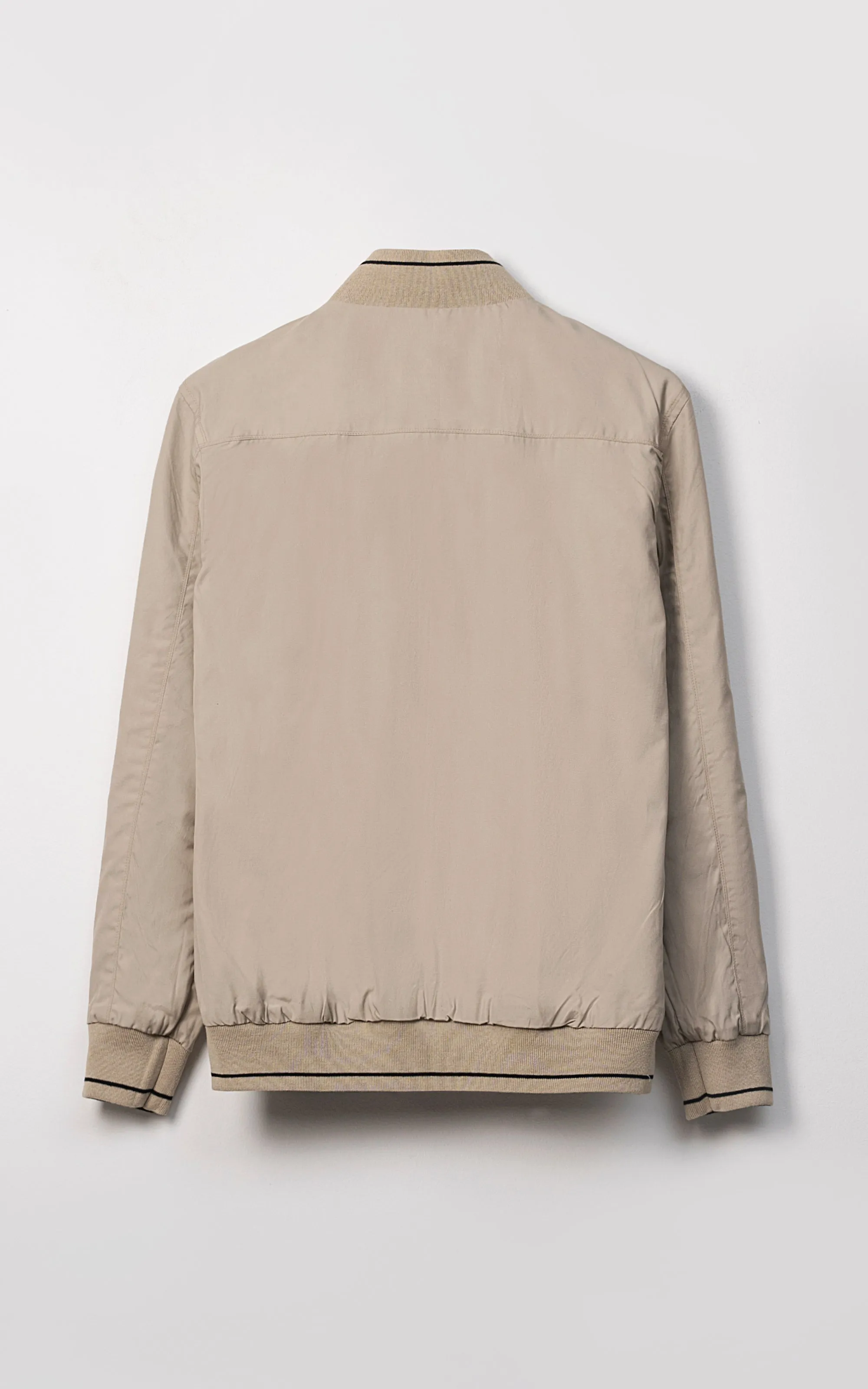 F/S REVERSIBLE JACKET BLACK KHAKI