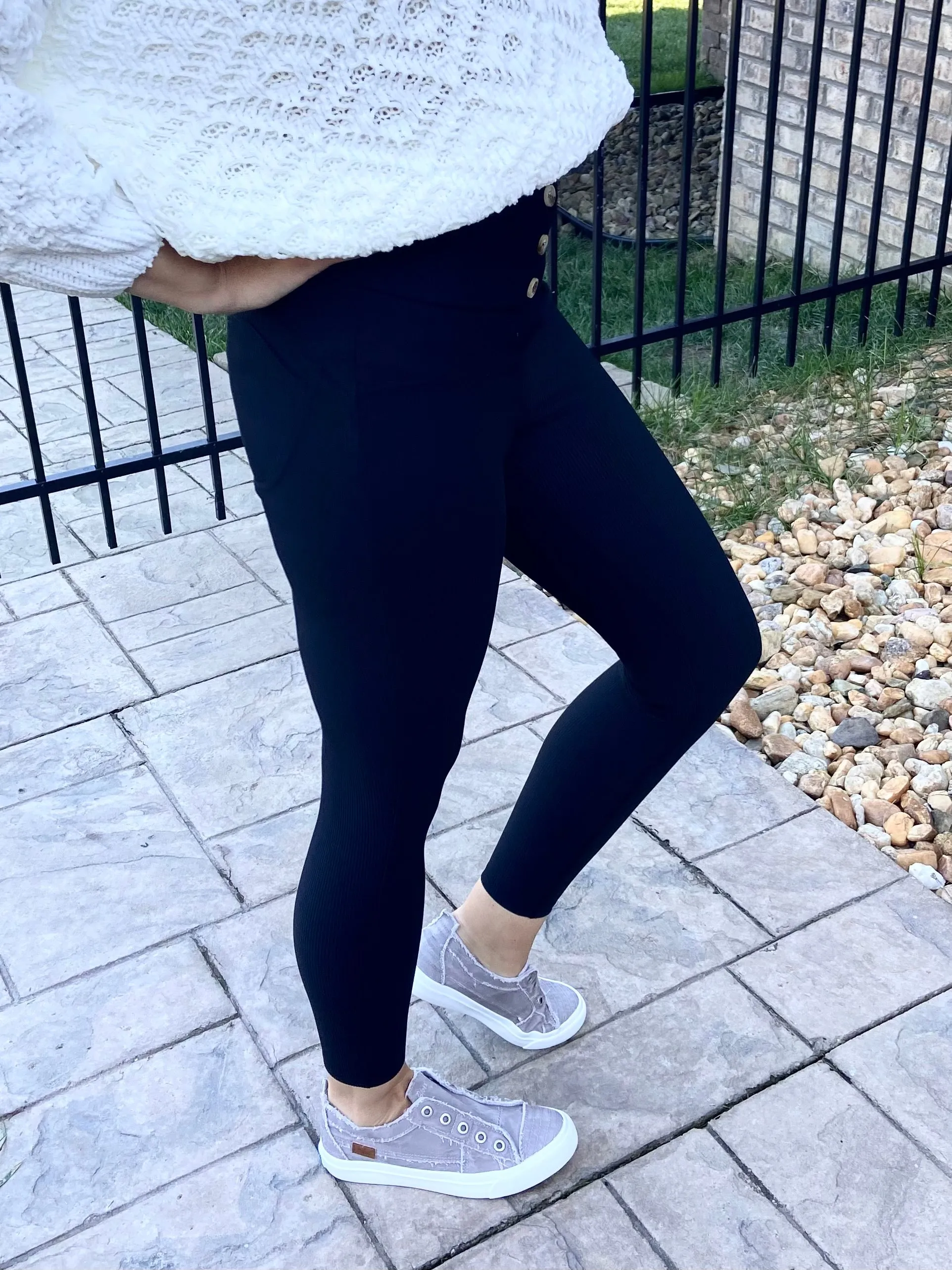 Future Goals Ribbed Leggings