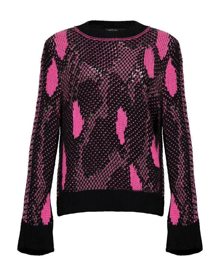 Marc Cain Dragon Fruit Pattern Sweater