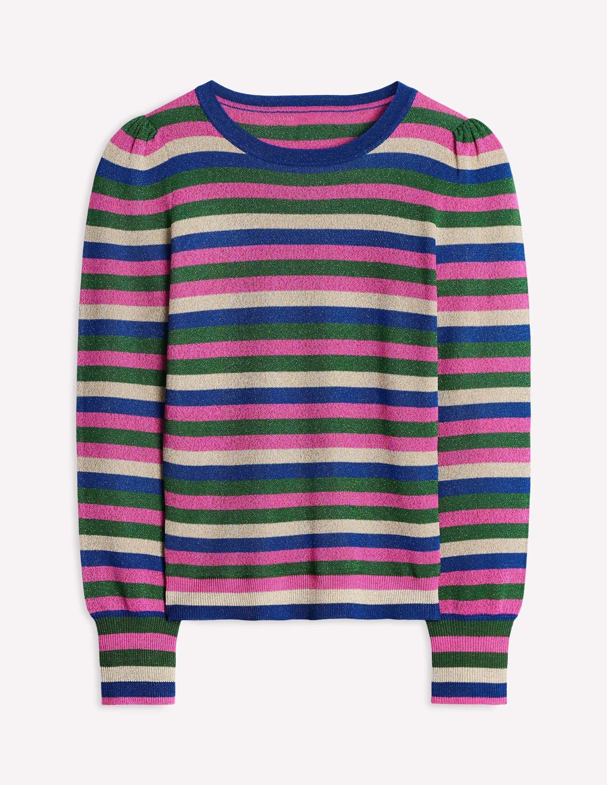 Party Stripe Jumper-Multi Stripe