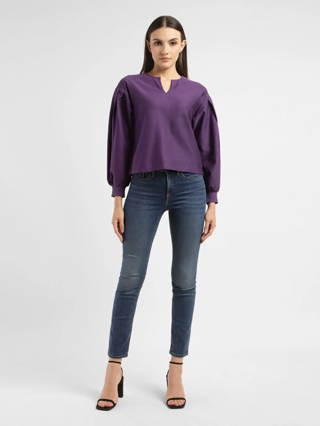 Women's Solid Regular Fit Top